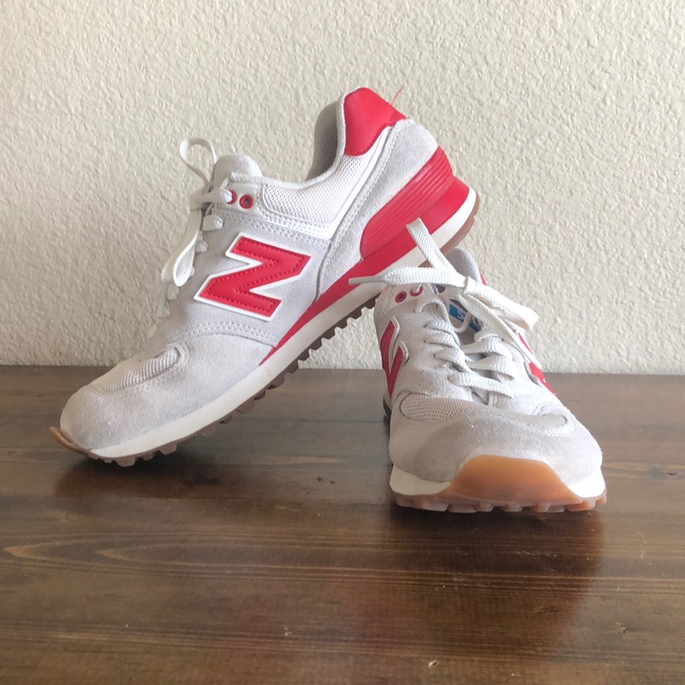 574 red and white new blanances